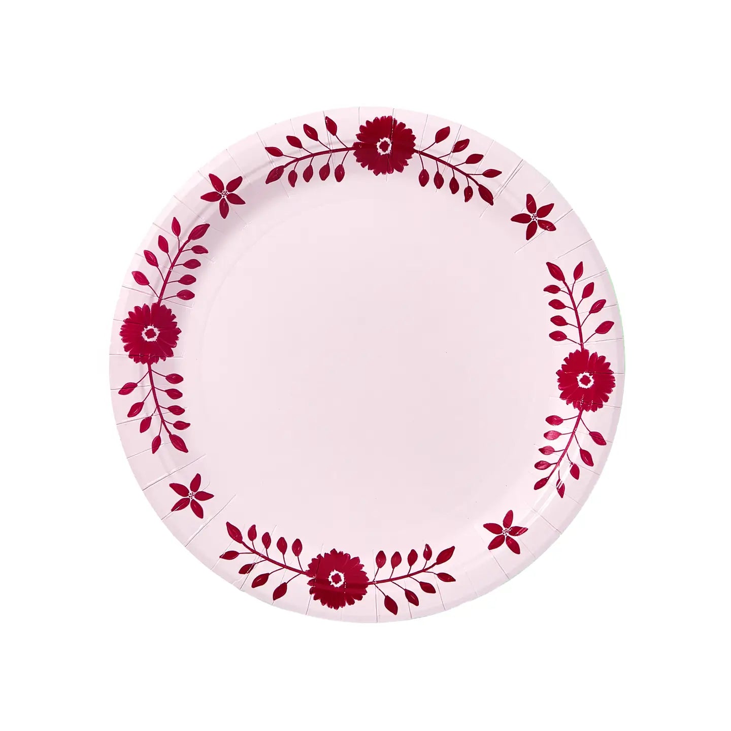 Merry Mistletoe Paper Plate