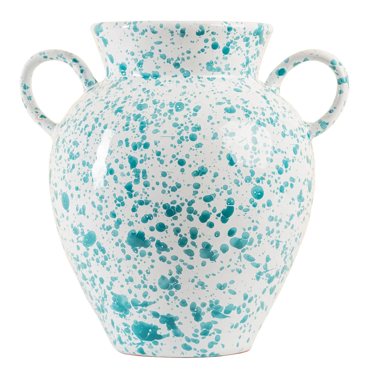 Turquoise Splatter Jug