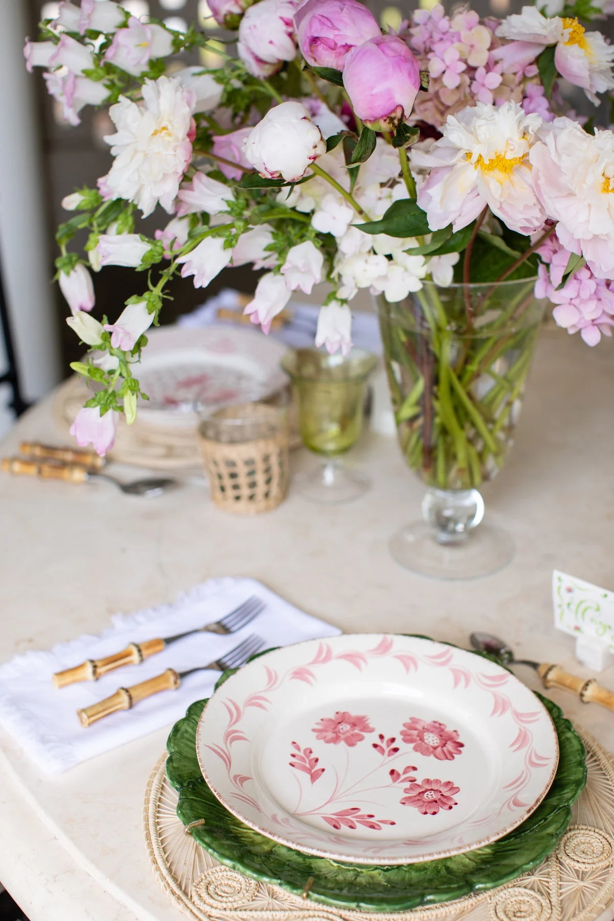 The Pomegranate Collection- Flower+Vine Dinner Plate