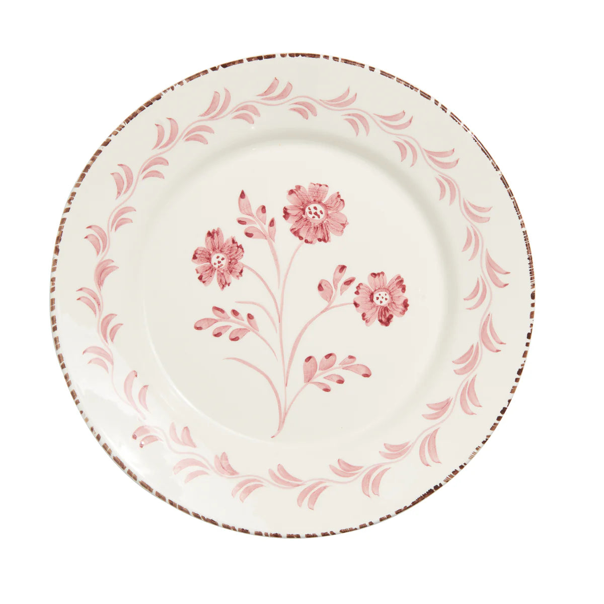 The Pomegranate Collection- Flower+Vine Dinner Plate