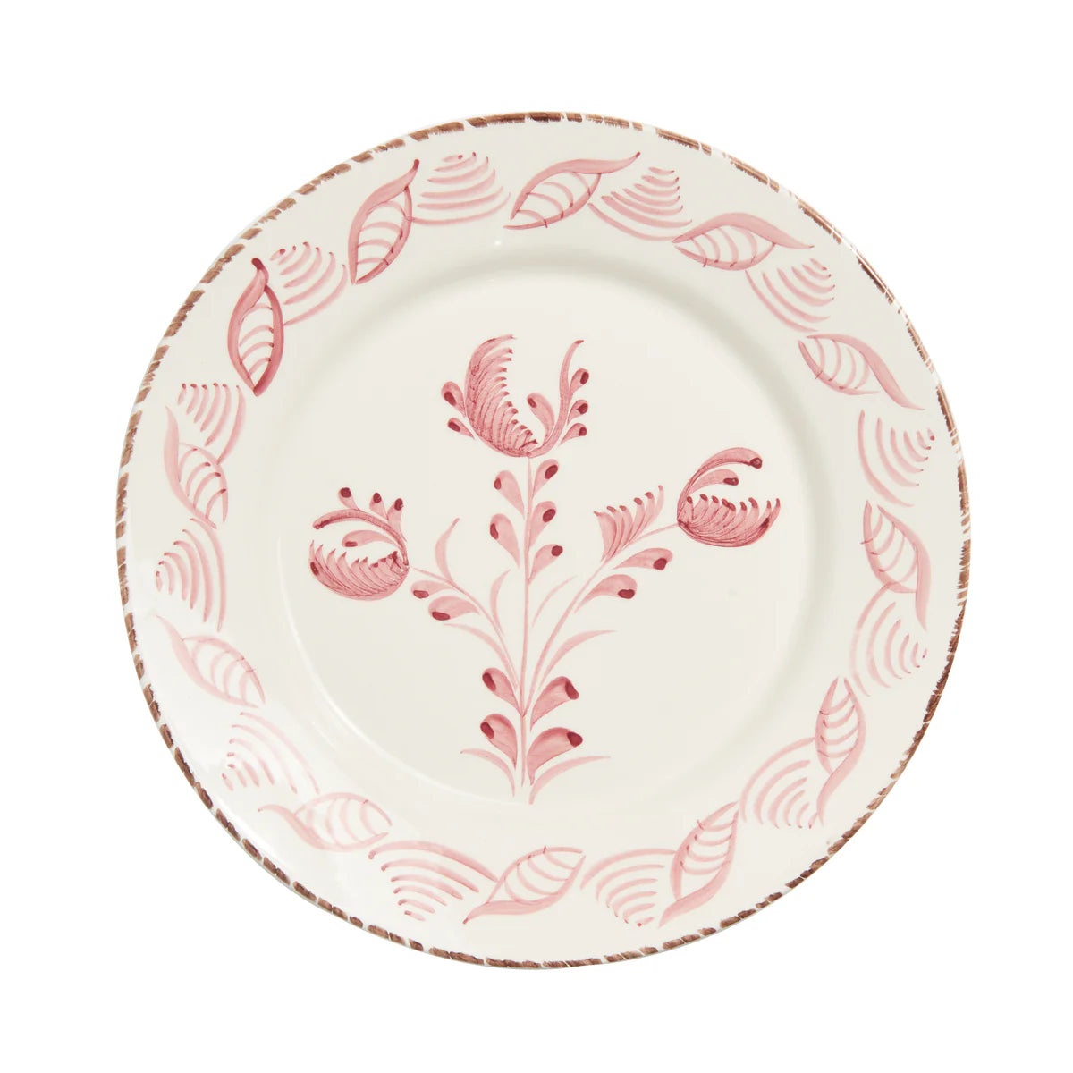 The Pomegranate Collection- Flowers+Shells Dinner Plate