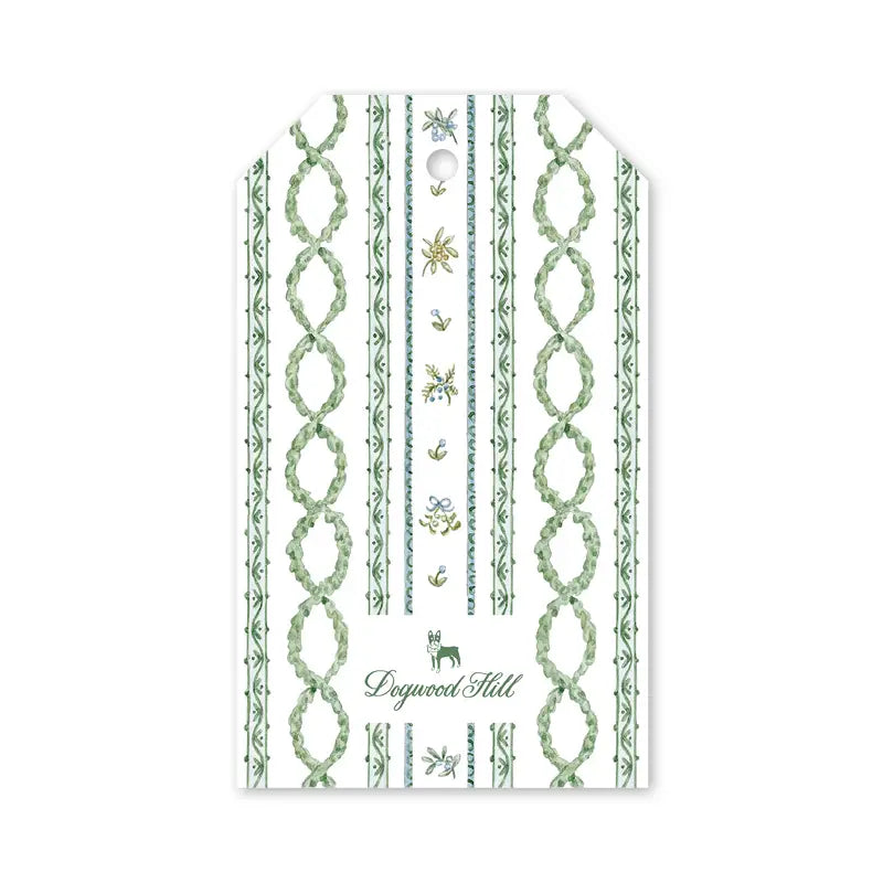 Blue Holiday Gift Tags