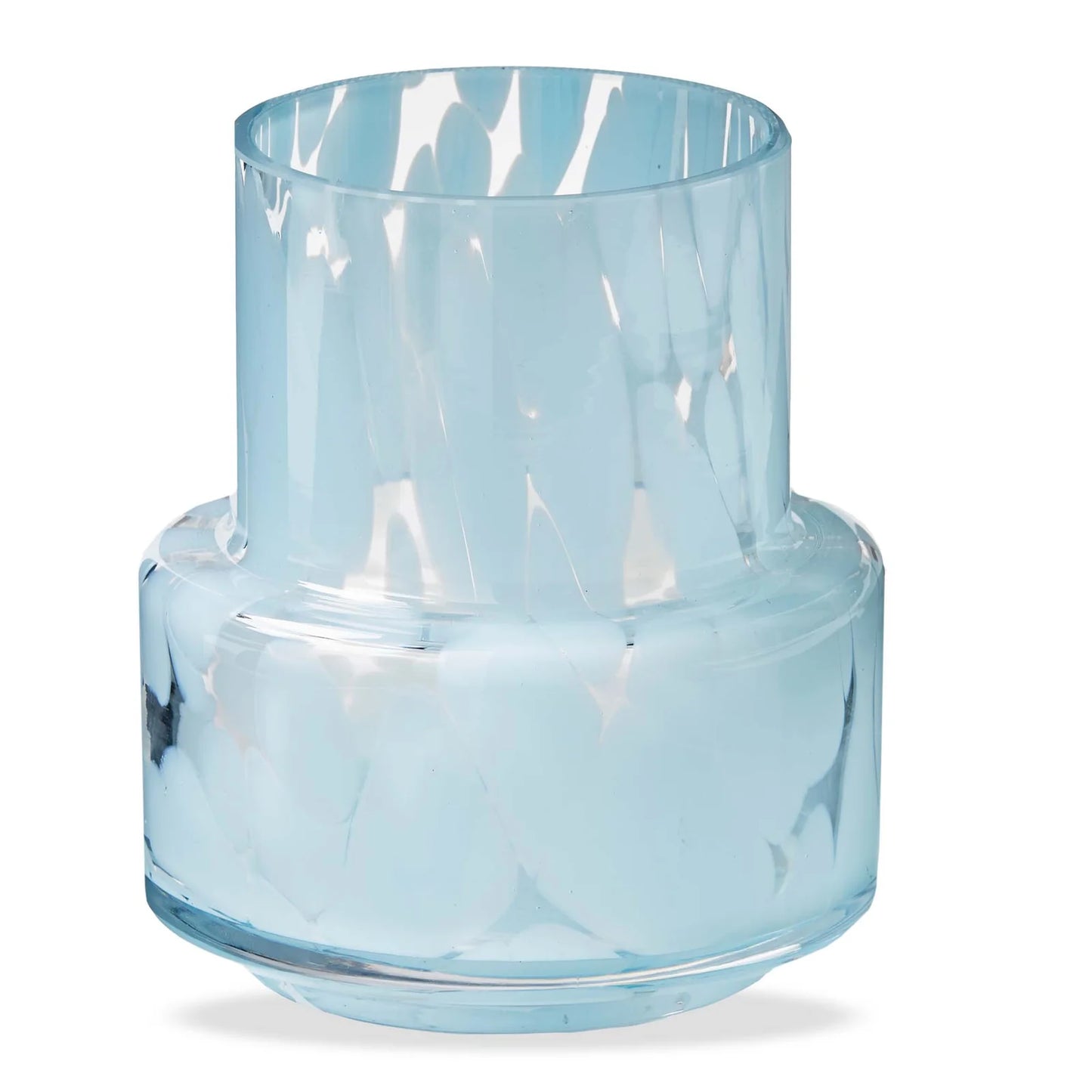Blue Confetti Vase