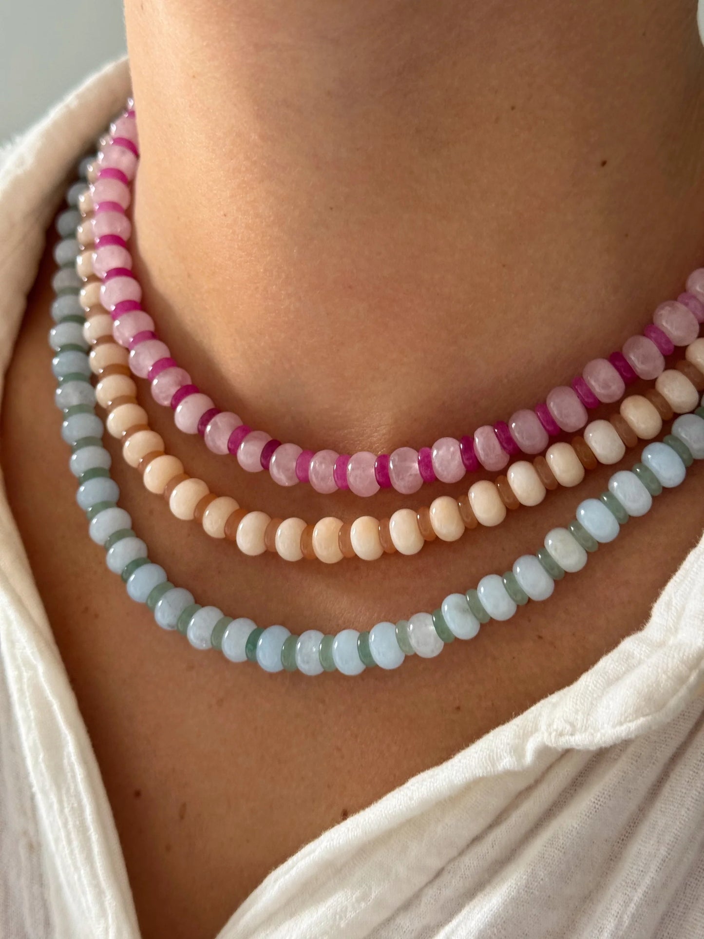 Cheeky Gemstone Necklace