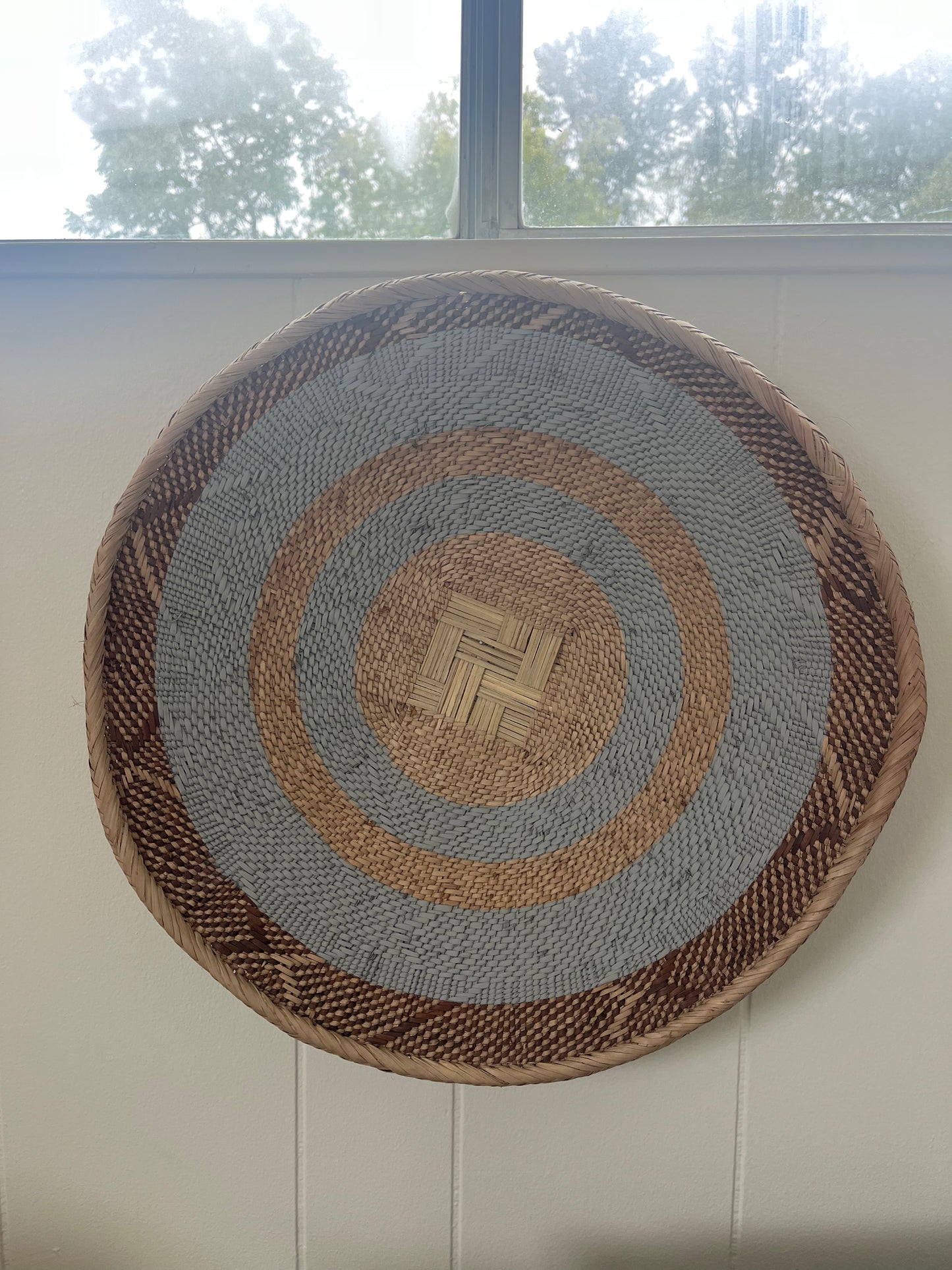 Basket Bowl Wall Medallion- MEDIUM
