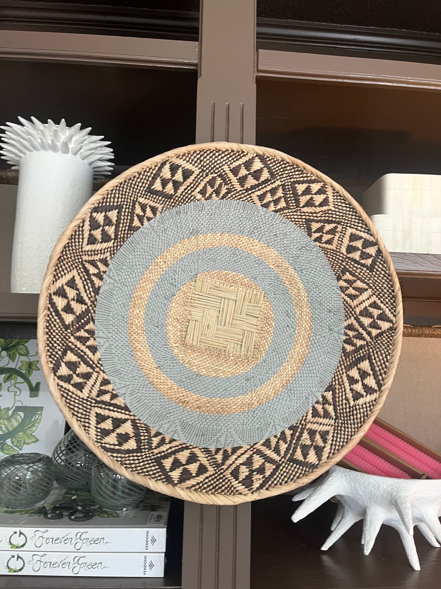 Basket Bowl Wall Medallion- MEDIUM