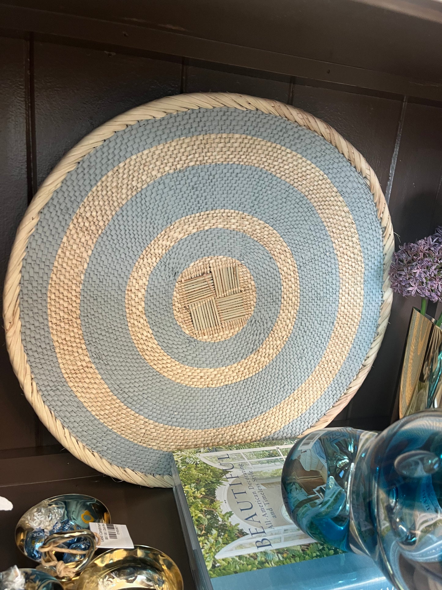 Basket Bowl Wall Medallion- MEDIUM