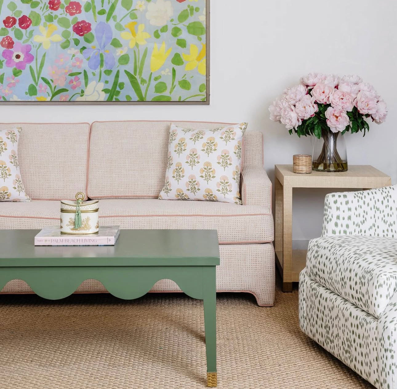 Blush Sleeper Sofa