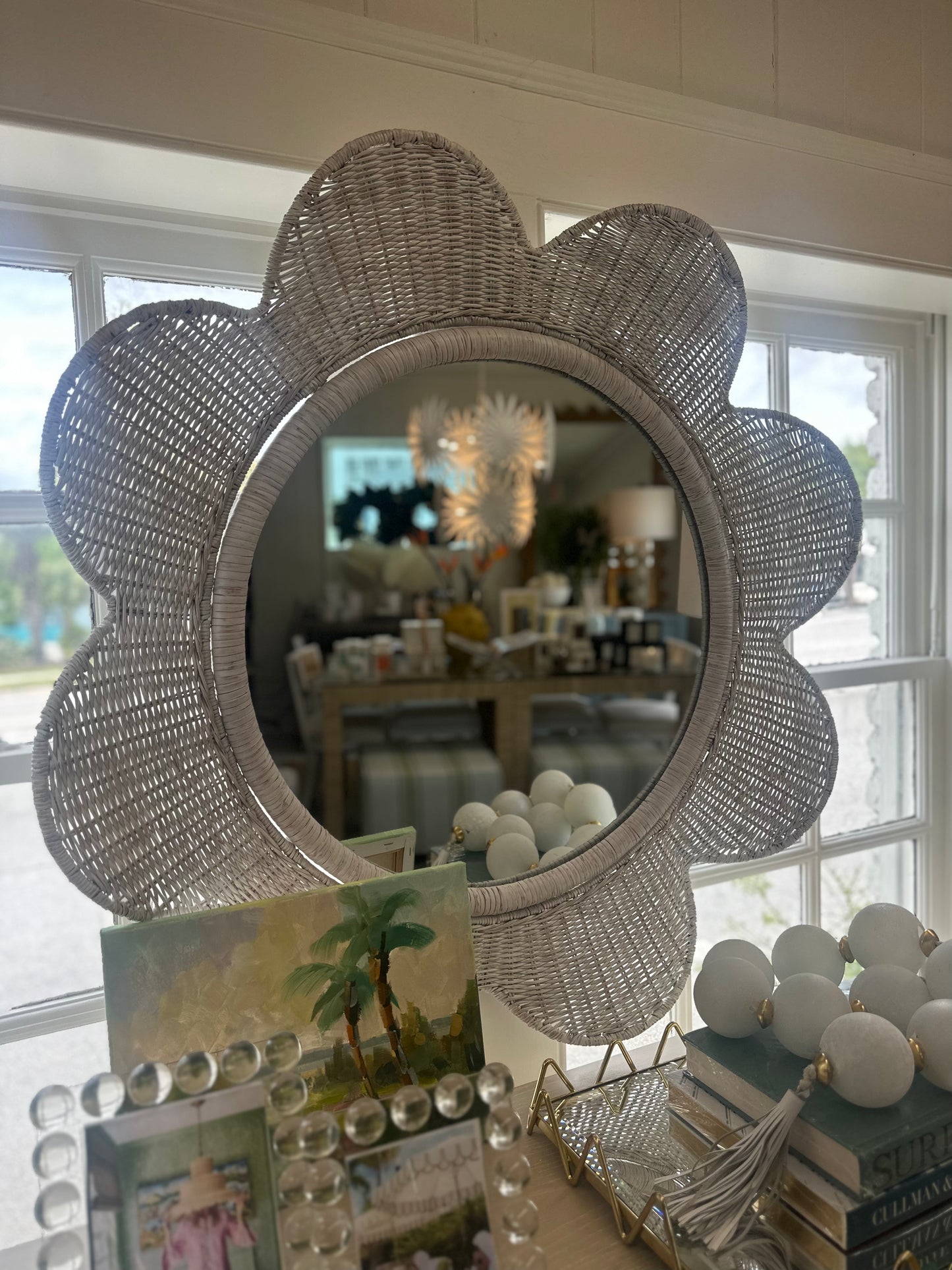 Floral Mirror
