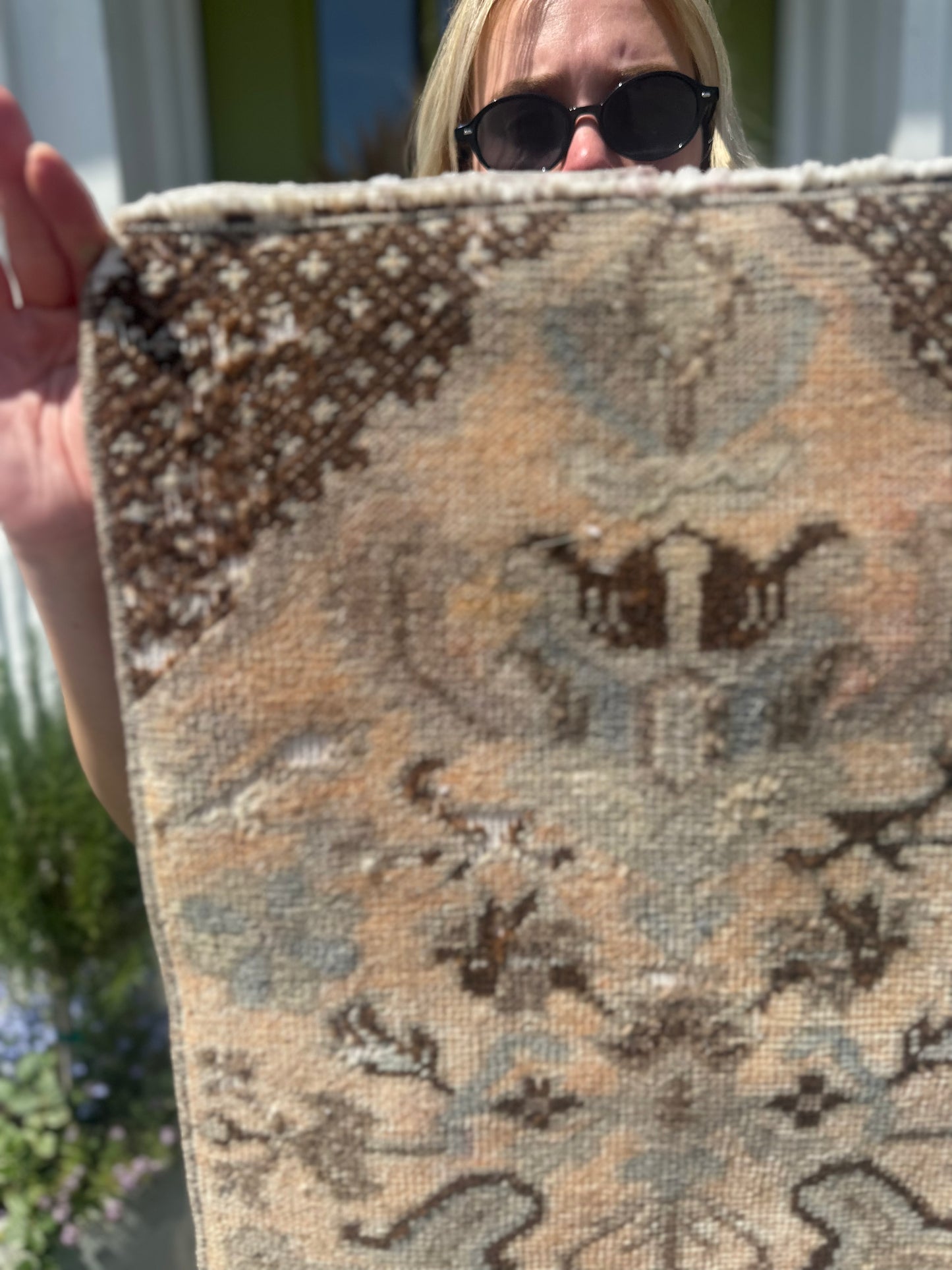 Poppy Vintage Turkish Rug