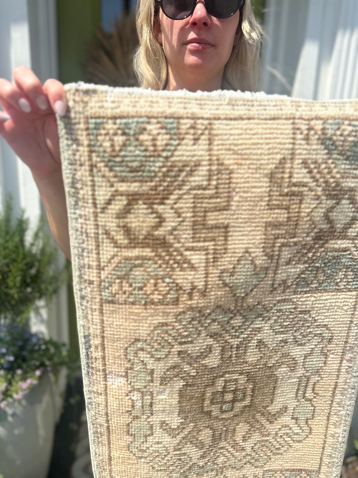 Iris Vintage Turkish Rug