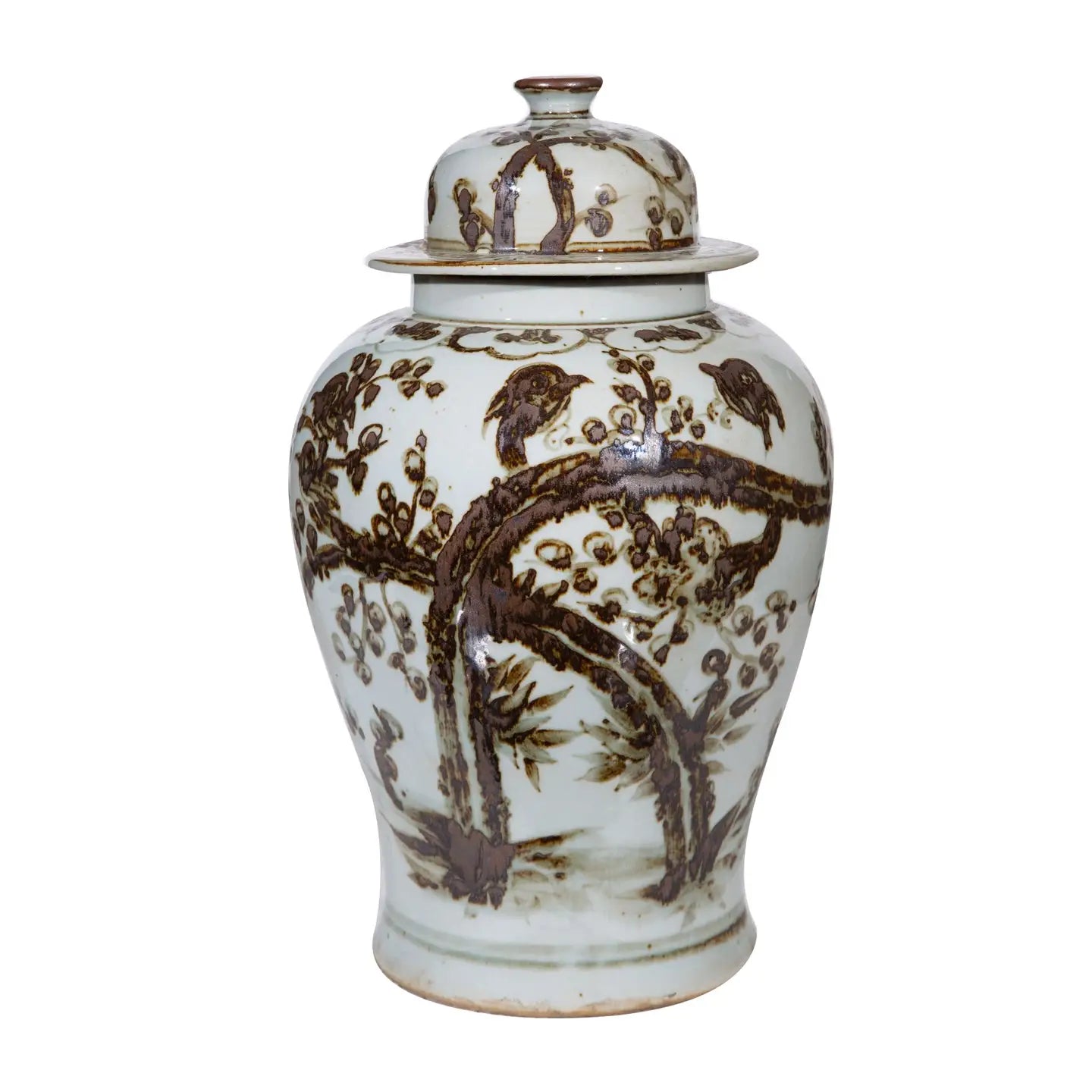 Brown Temple Jar