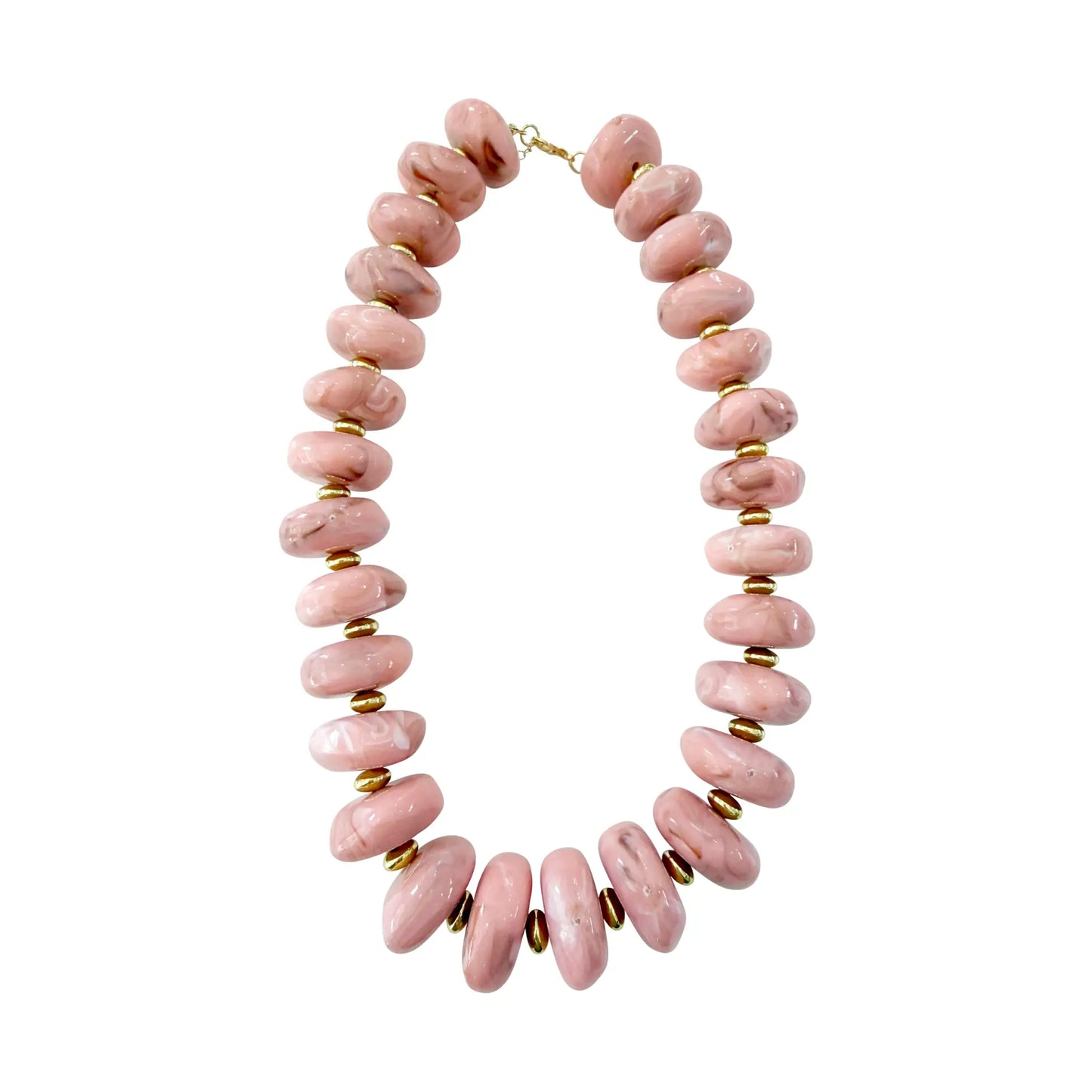 Randi Pink Chunky Necklace