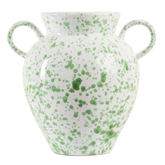 Green Splatter Jug
