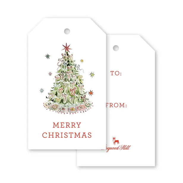 Christmas Tree Gift Tags