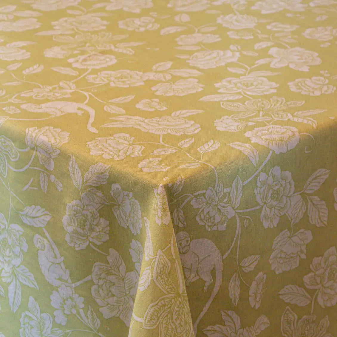 Linen Lime Tablecloth