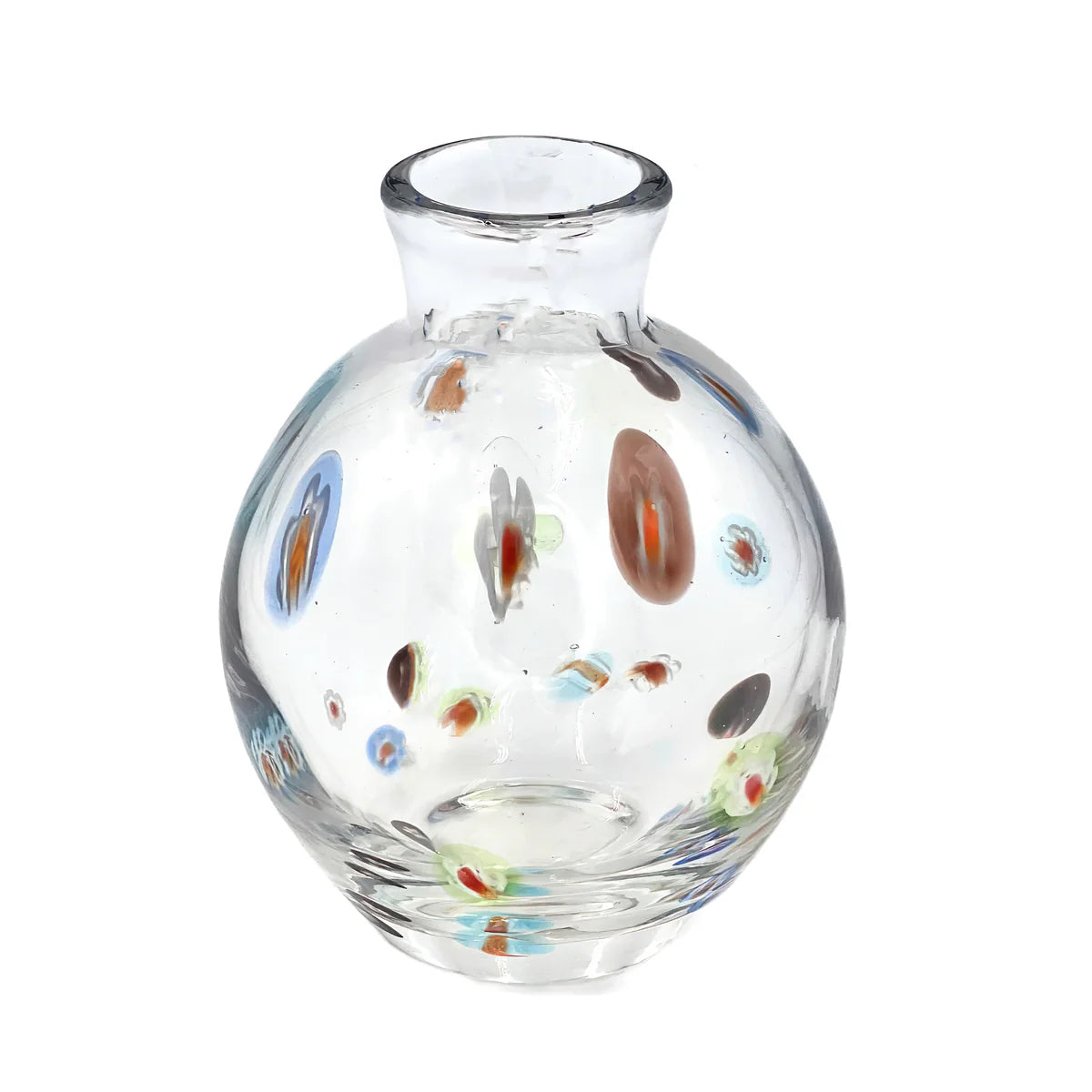 Floral Dot Bud Vase