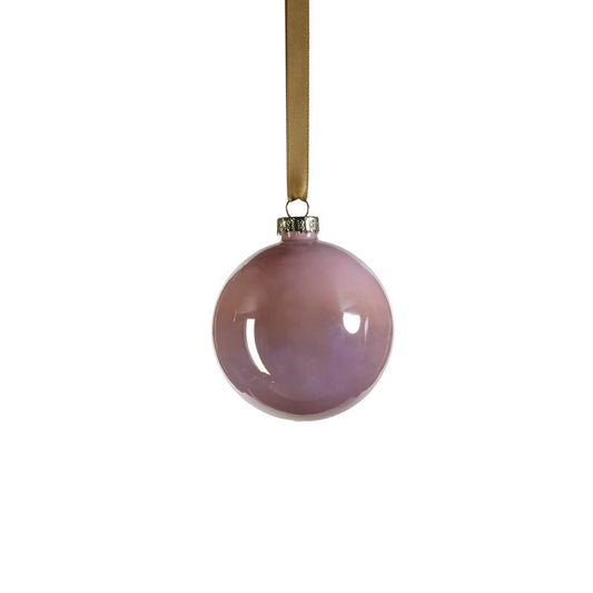 Pink Luster Ornament