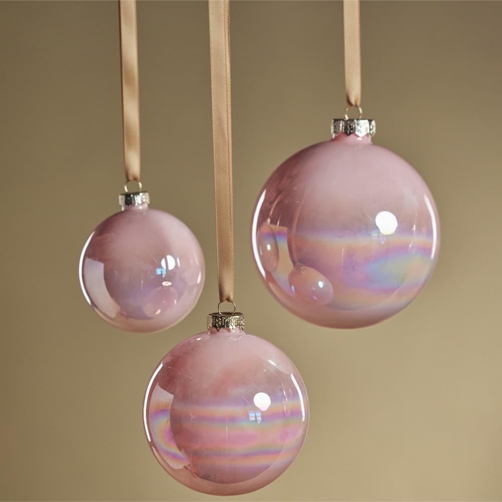 Pink Luster Ornament