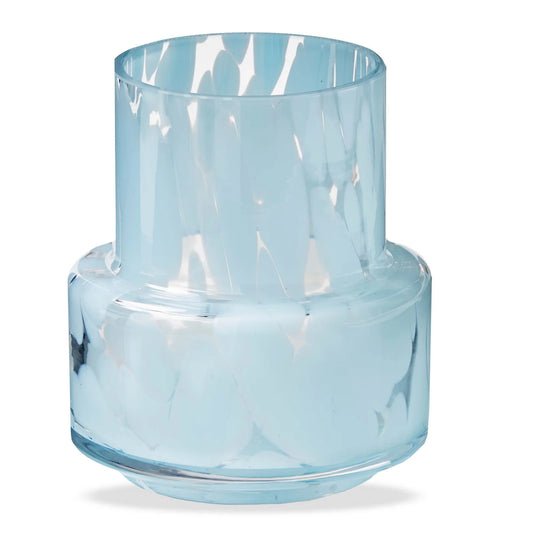 Blue Confetti Vase