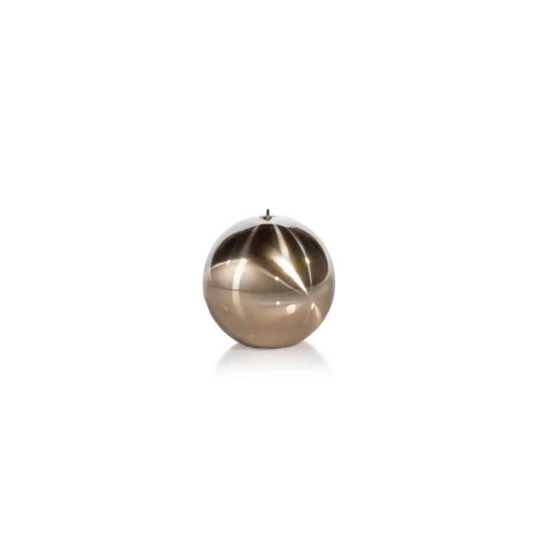 Metallic Ball Candle