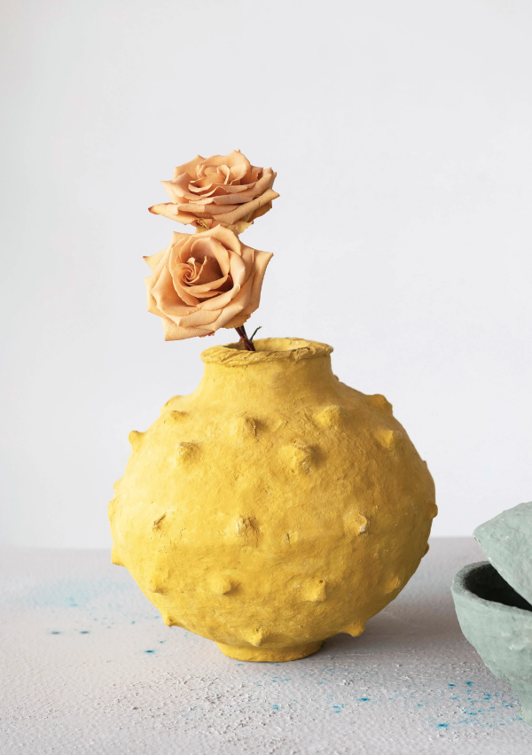 Paper Mache Vase