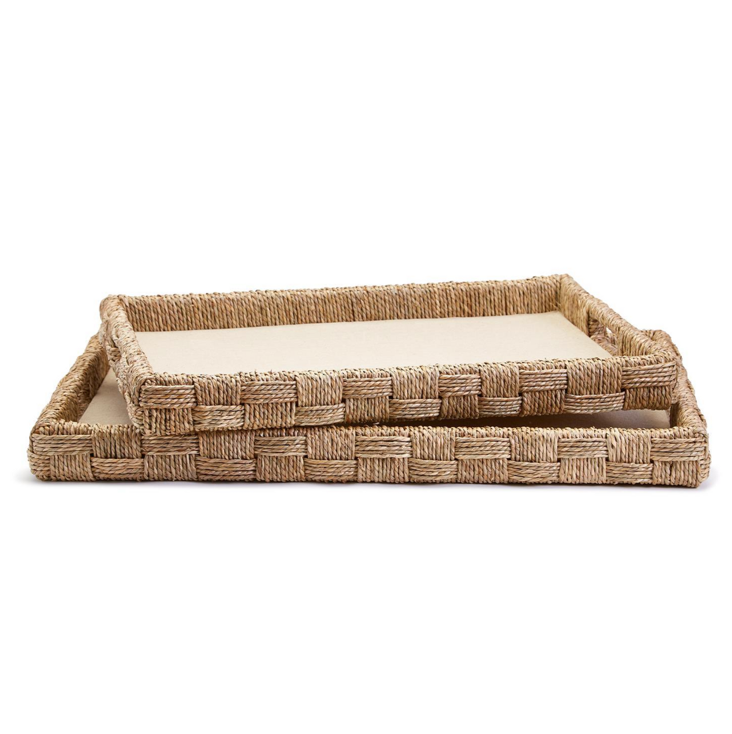 Sea Grass Tray Set of 2