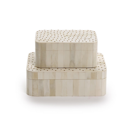 Studded Stacking Boxes