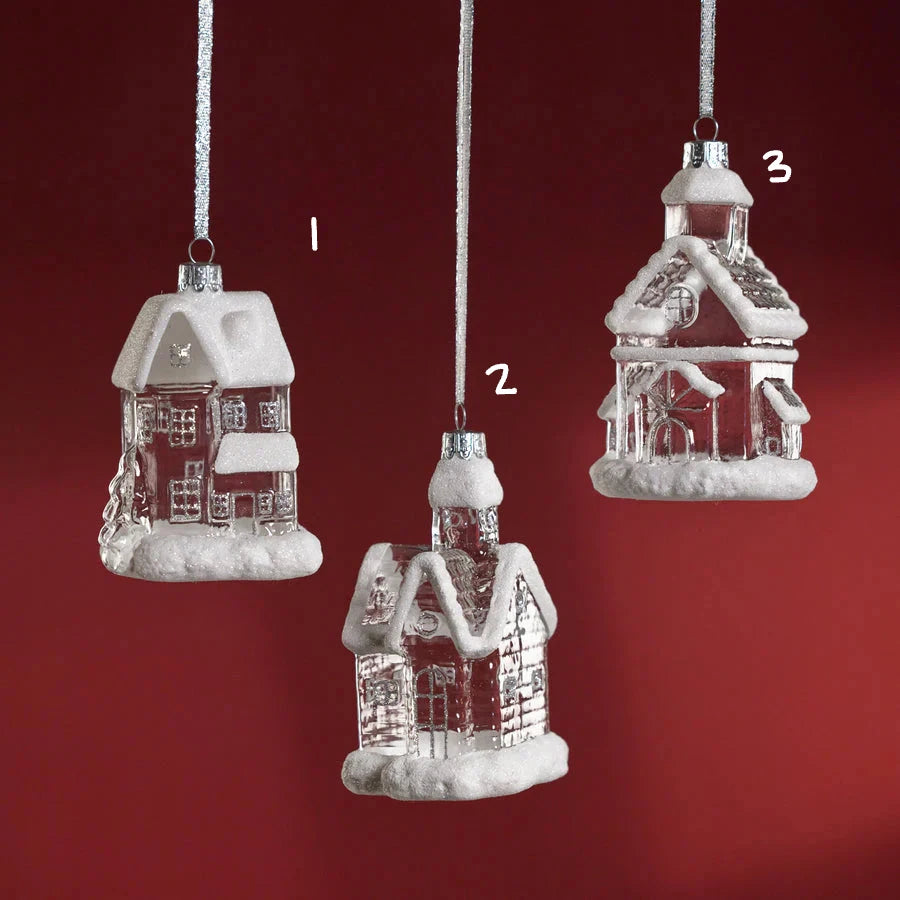 Glass House Ornaments