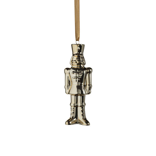 Gold Nutcracker Ornament