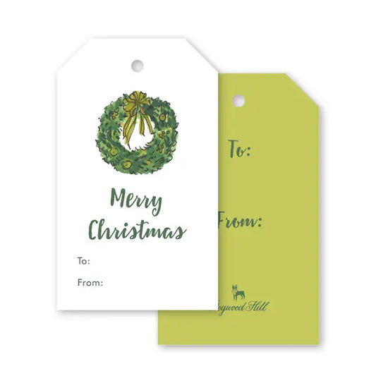 Wreath Gift Tags