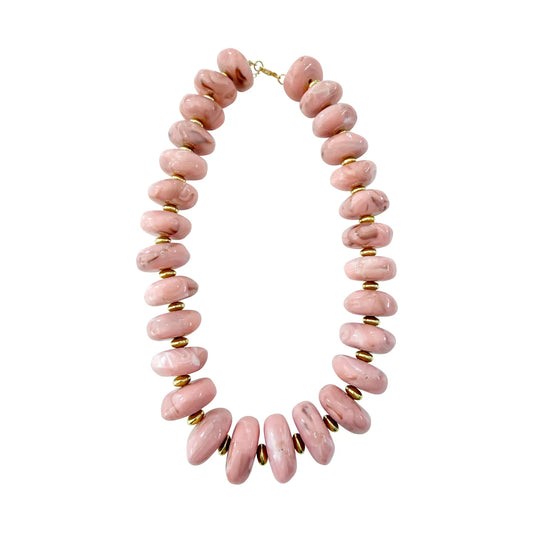 Randi Pink Chunky Necklace