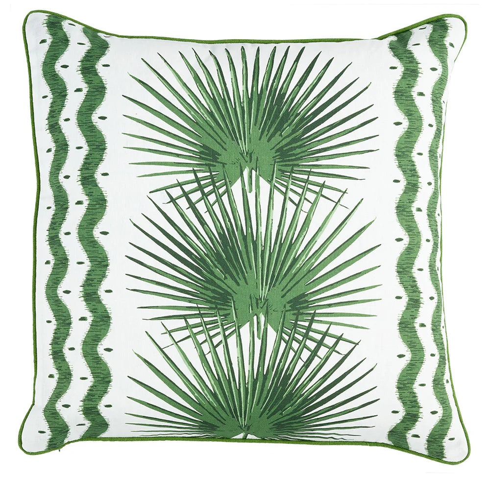 Coastline Pillow, Green