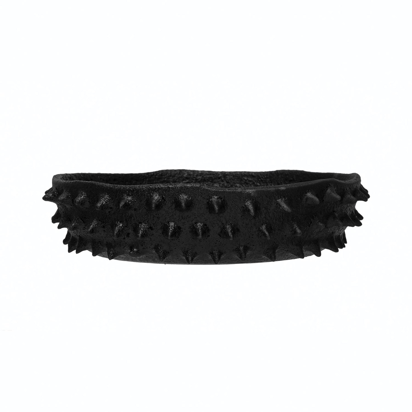 Black Decorative Spiked Bowl