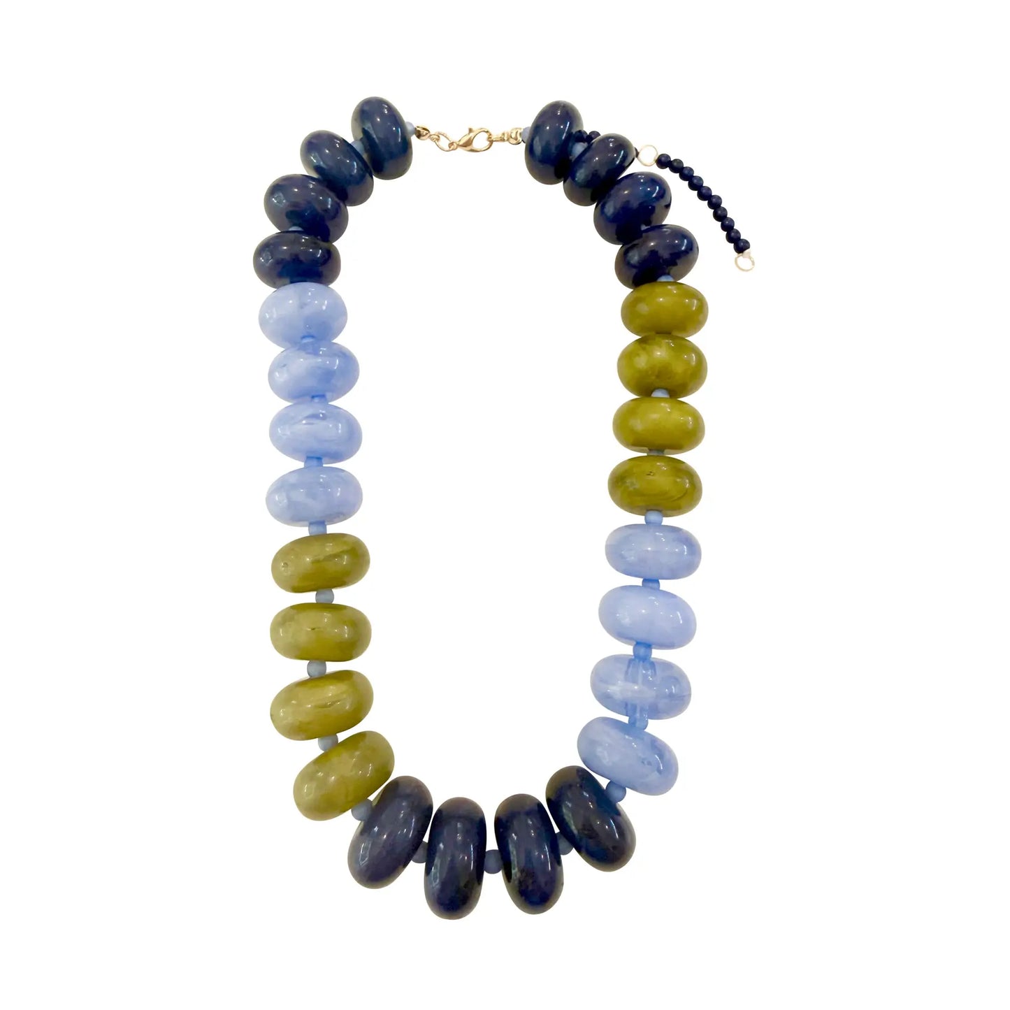 Carissa Blue and Green Necklace