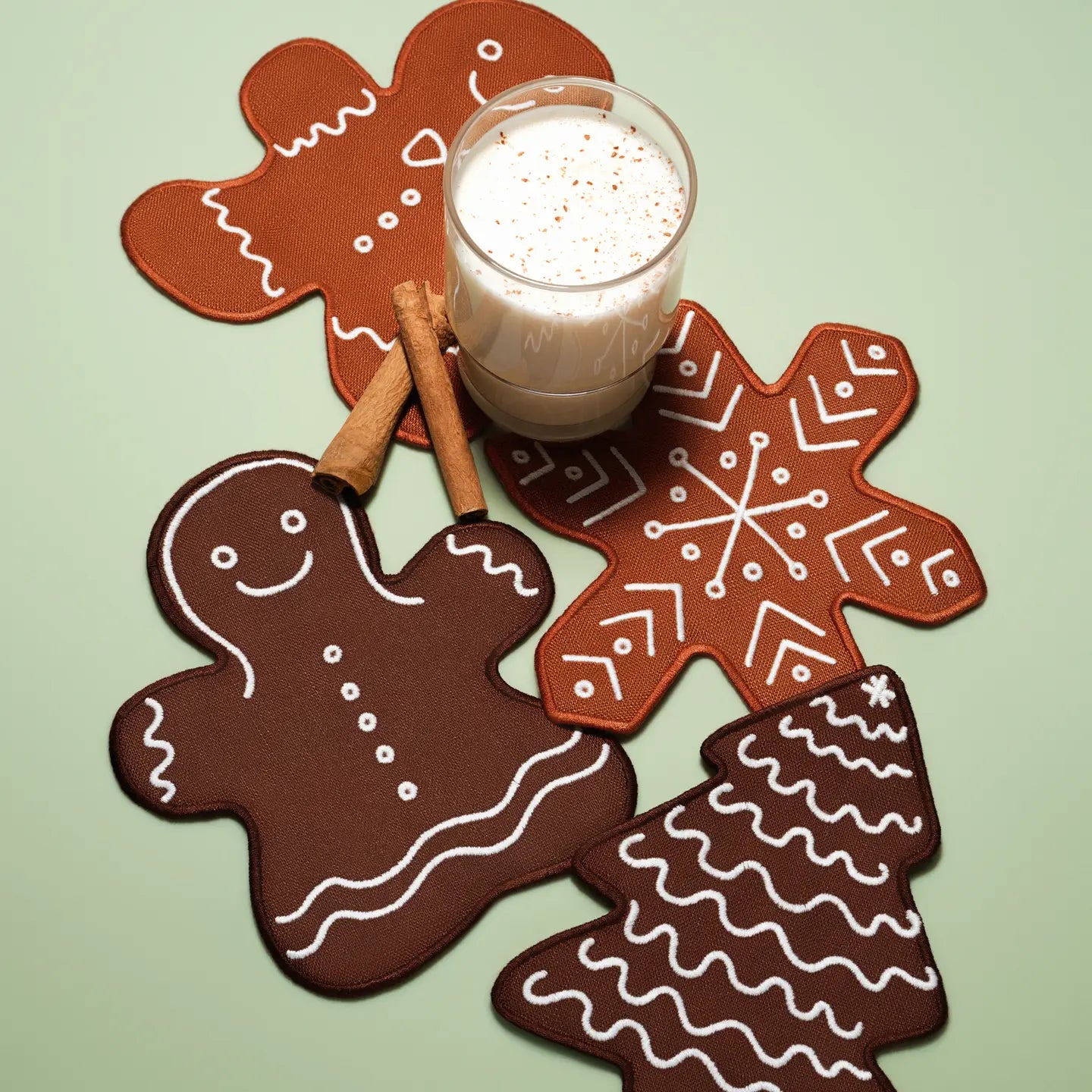Gingerbread Cocktail Napkin Set/4