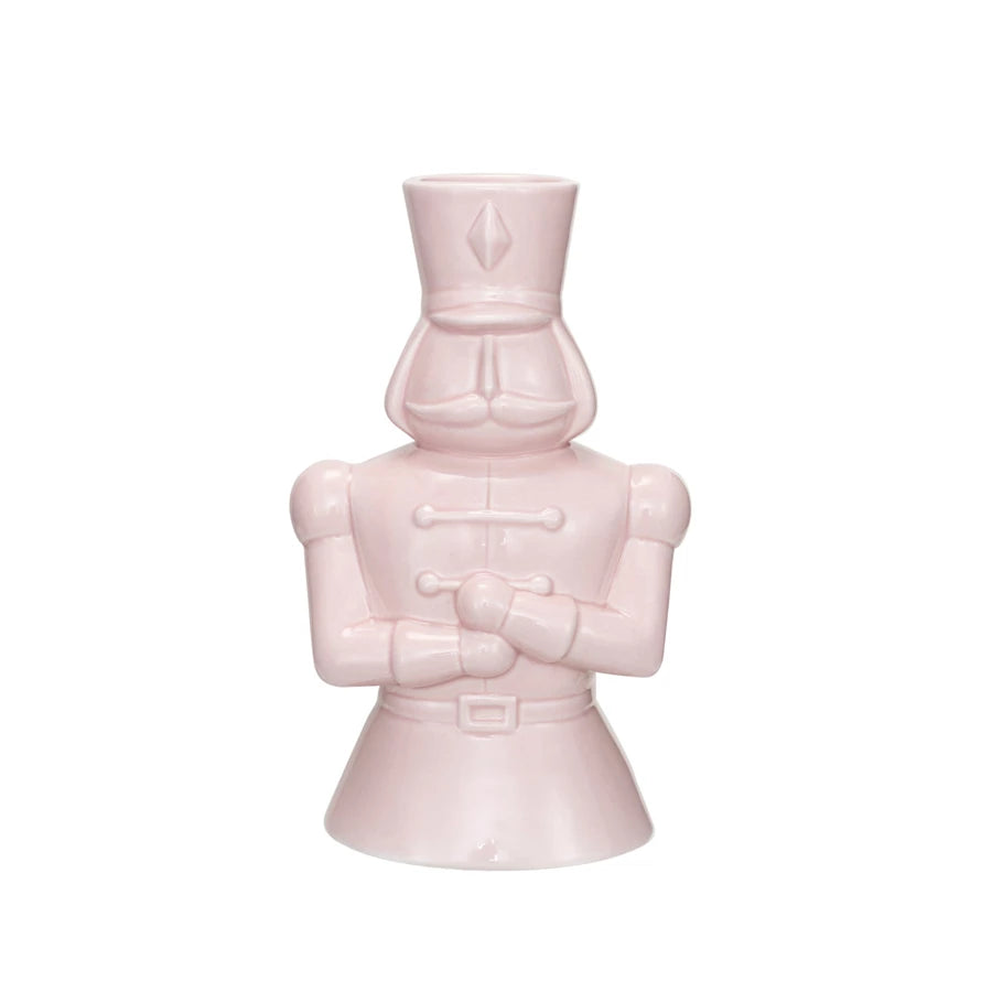 Pink Ceramic Solider Vase